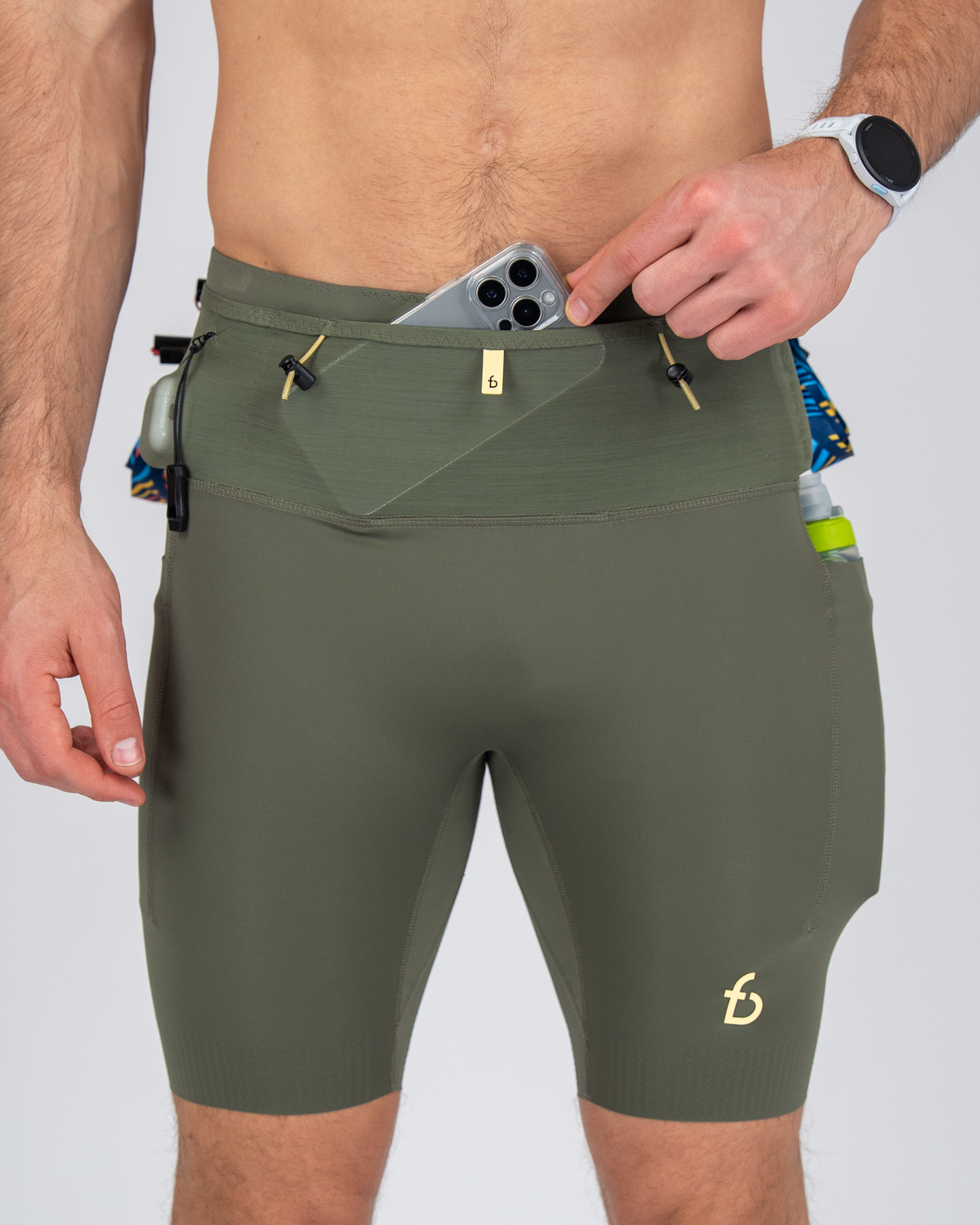 Men's Trail Run Compression Shorts