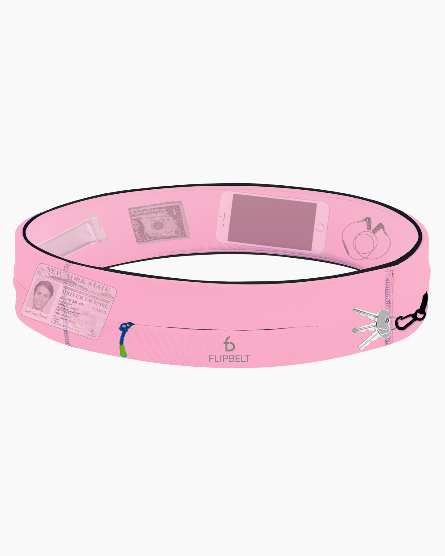 FlipBelt Zipper Running Belt