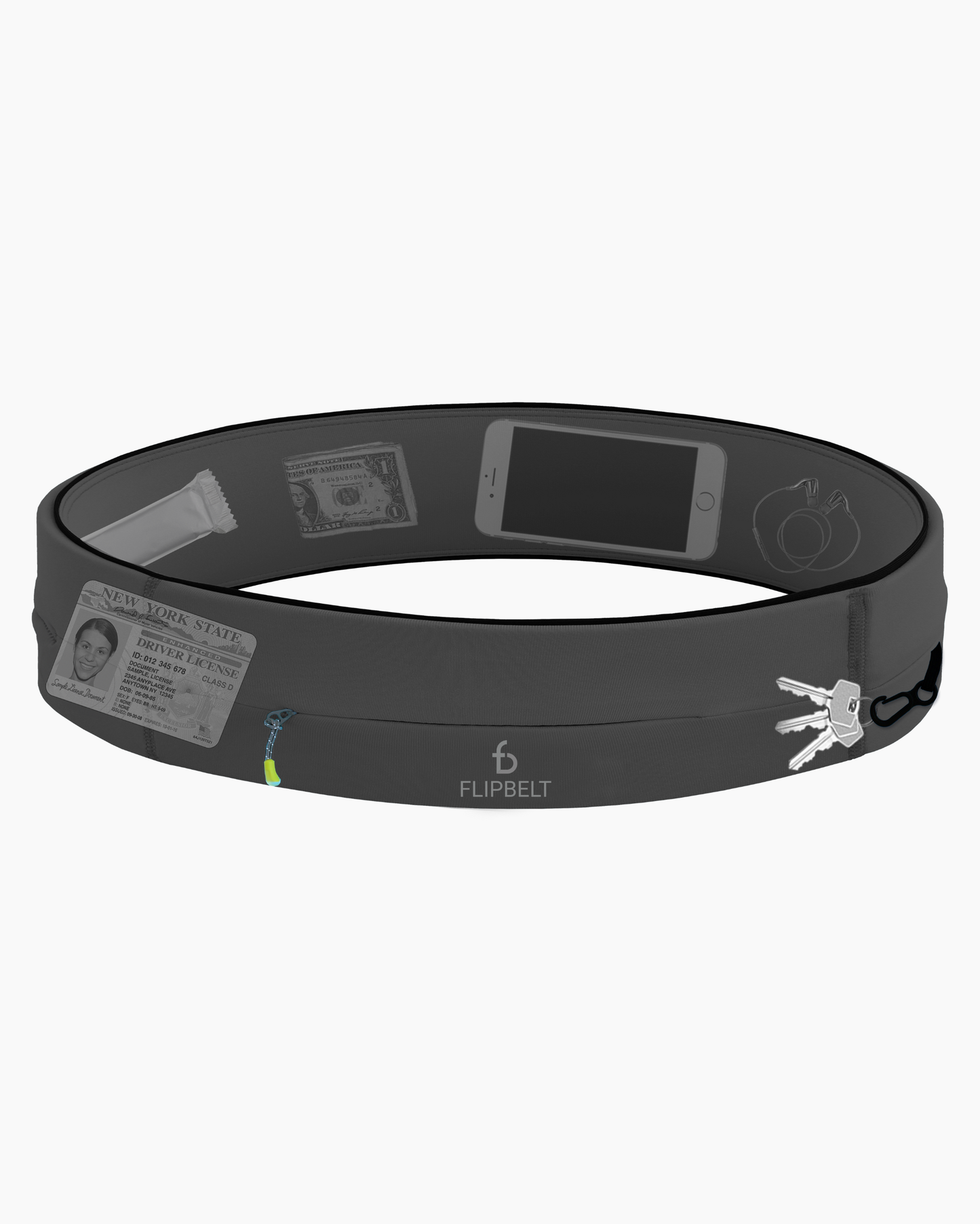 FlipBelt Zipper Running Belt