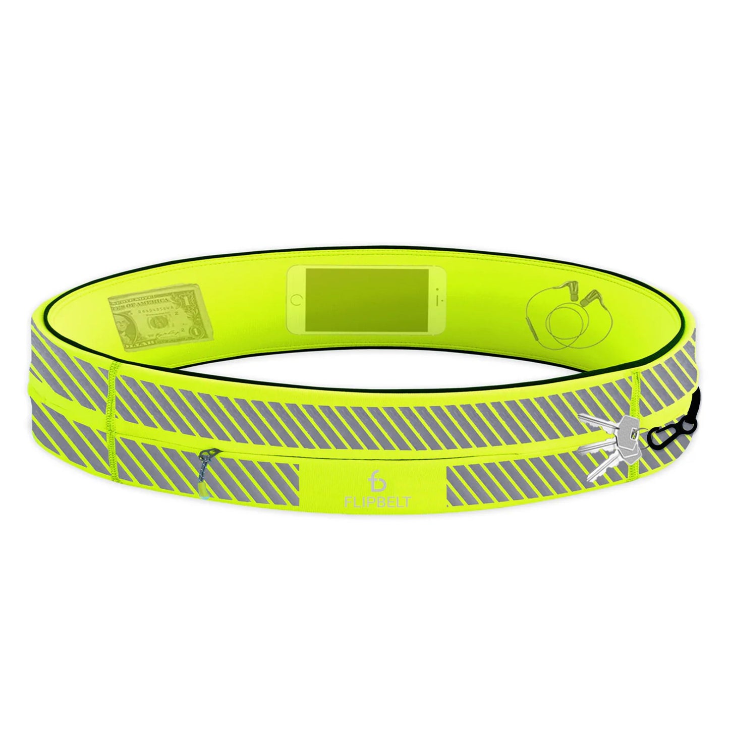 FlipBelt Zipper Running Belt