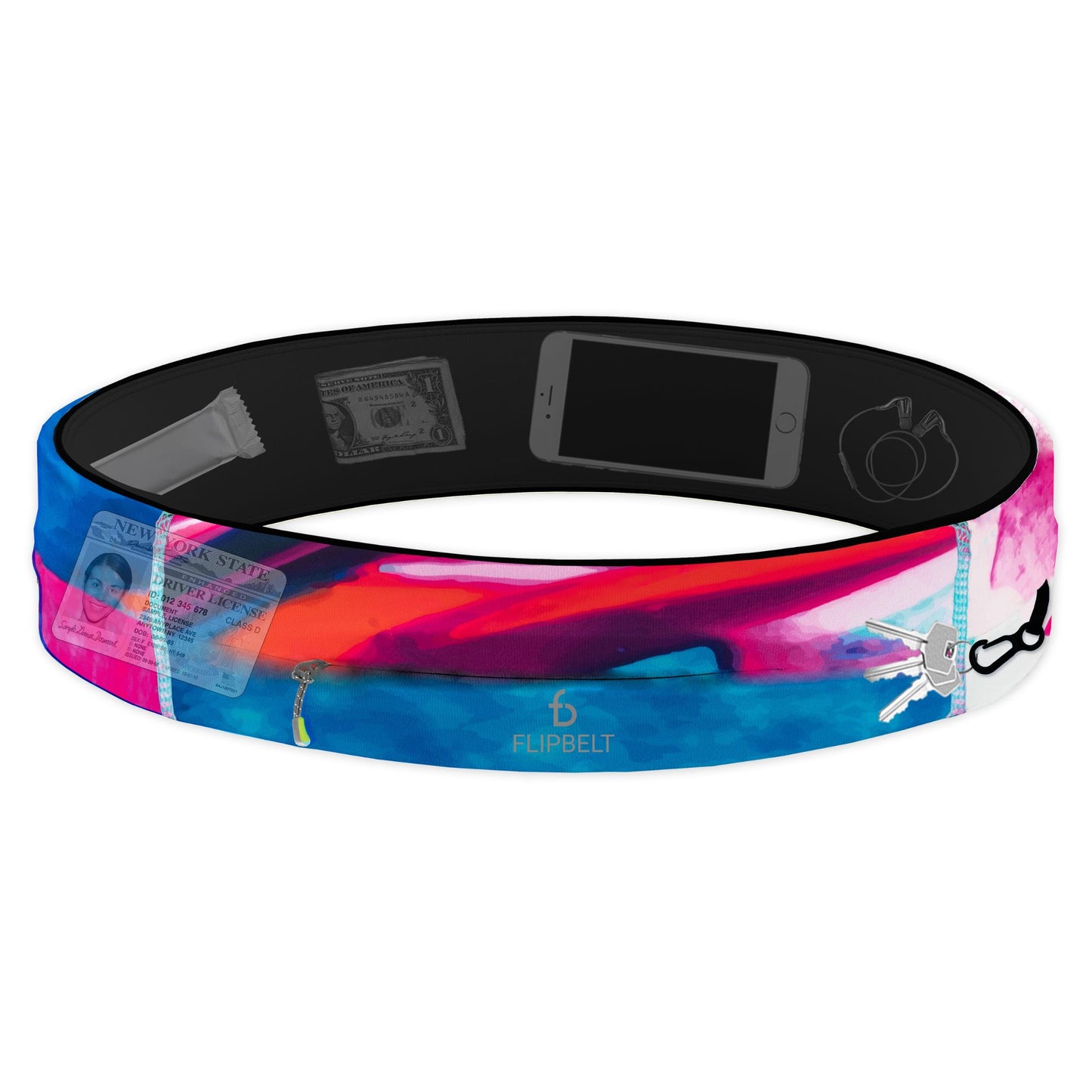 FlipBelt Zipper Running Belt