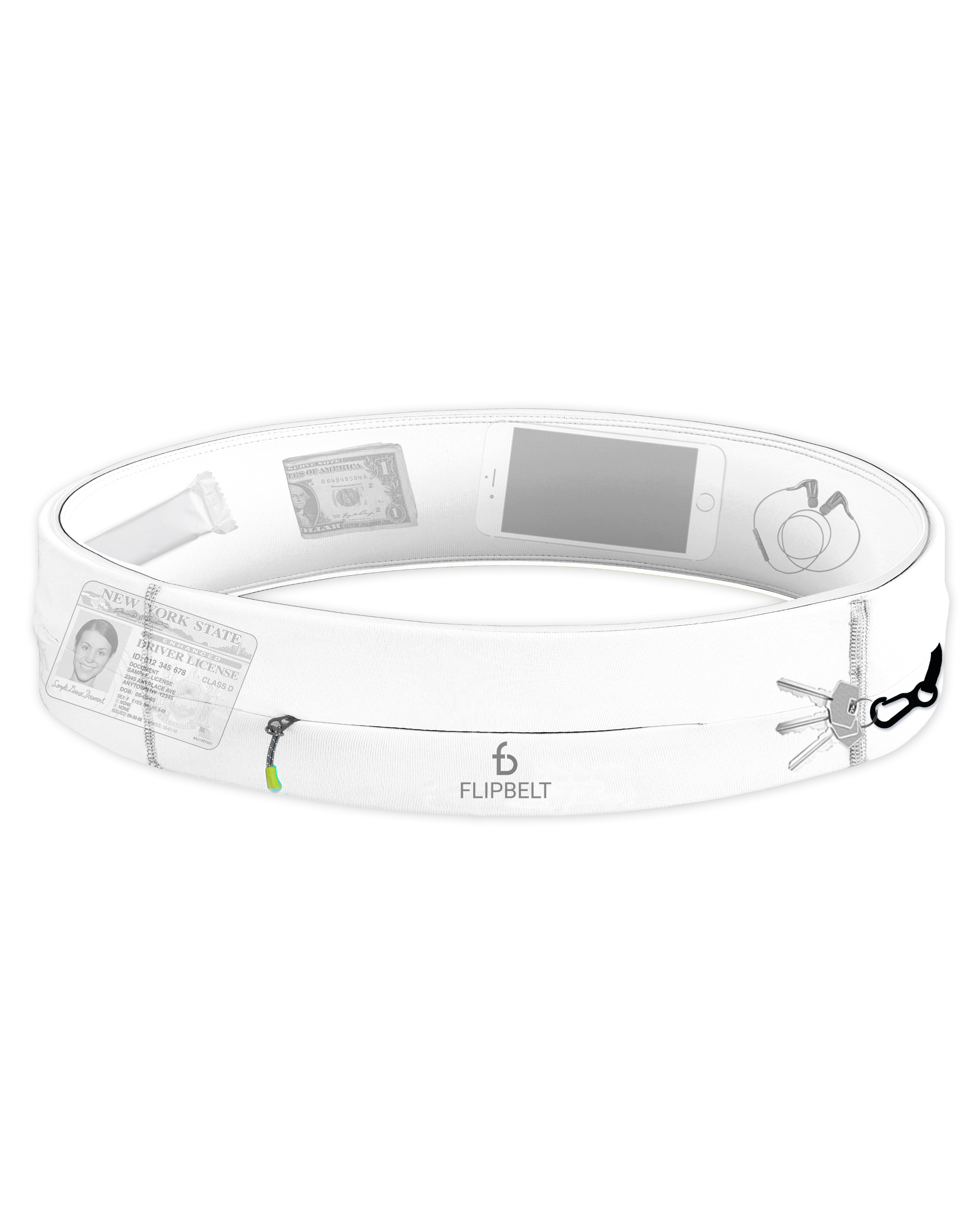 FlipBelt Zipper Running Belt
