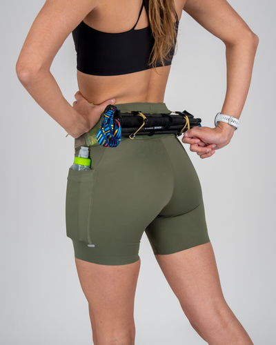 Women's Trail Running Compression Shorts