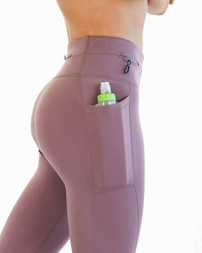 Women's Mid-Weight Running Leggings with Pockets