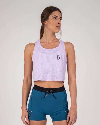 Marathon Mesh Crop Top