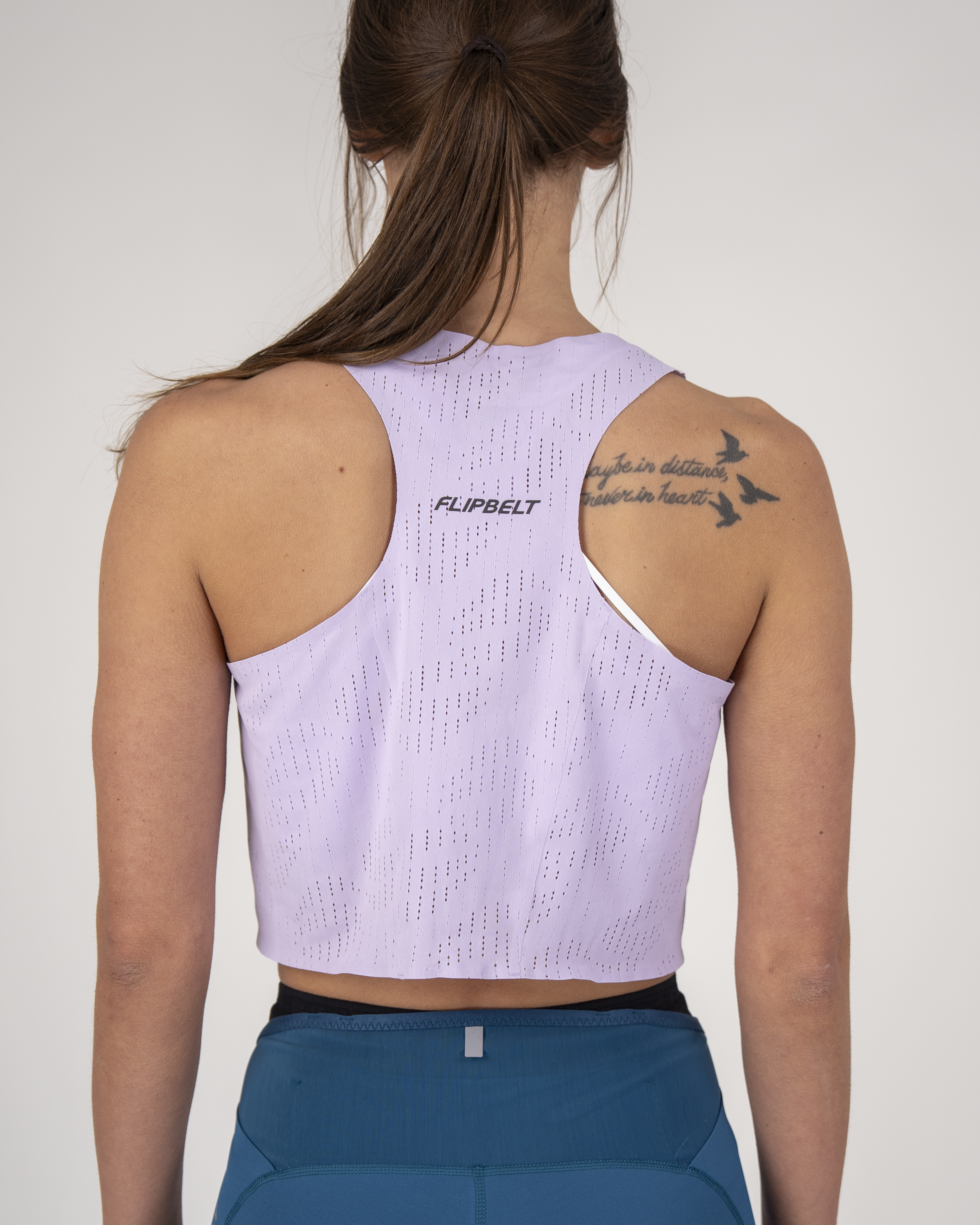 Marathon Mesh Crop Top