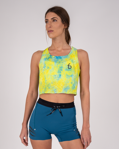 Marathon Mesh Crop Top