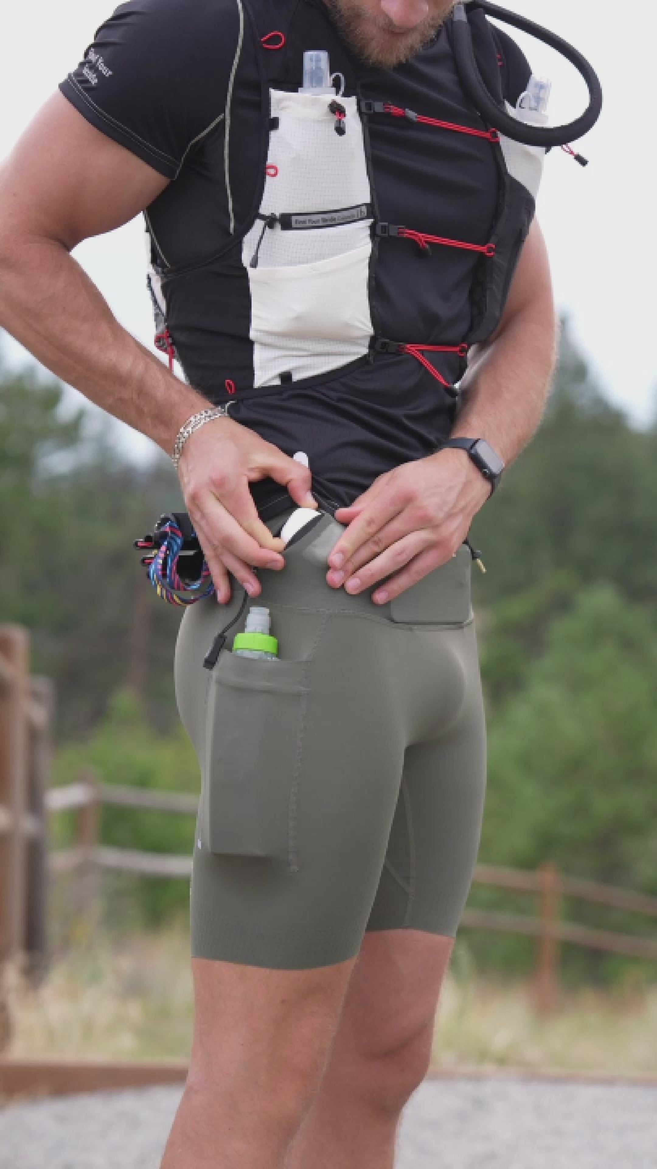Men's Trail Run Compression Shorts