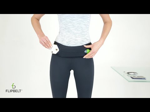 Women's Zipper Running Crops